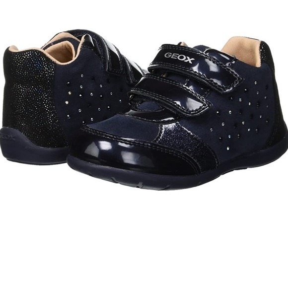 𝅺geox navy sparkle booties - Picture 1 of 7